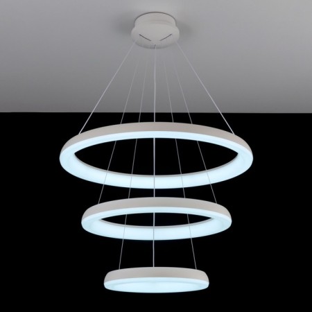 Suspended Citilux “Jupiter Smart” CL730A150S 75x75x40 cm, 3x56.7W, LED, white color-31