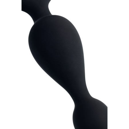 Anal traffic jam Popo pleasure byfa aquilae, silicone, black, 18 cm, d 3 cm-11