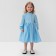 Платье для девочки MINAKU: Cotton collection цвет голубой, рост 116