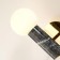 Wall lamp Fest 120 mm, 170 mm, 170 mm, G9LED 5W