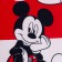 Plaid "Mickey Mouse" 1.5 joint venture, 140x210 cm, 100% p/e
