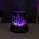 The spin-designer "Origami" LED USB/from batteries black 10.8x10.8x1.5 cm Risalux