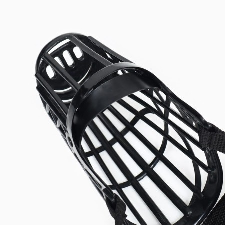 Plastic muzzle No. 4, OM 26 cm, DN 9 cm, Osh 41-56 cm, pet weight 15 kg-5