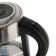 Electric kettle Sakura SA-2720SBK, glass, 1.7 l, 2200 watts, silver