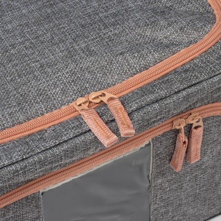 COFR for storing things of the Monet Dolyan, 39 × 29 × 20 cm, color gray color-3