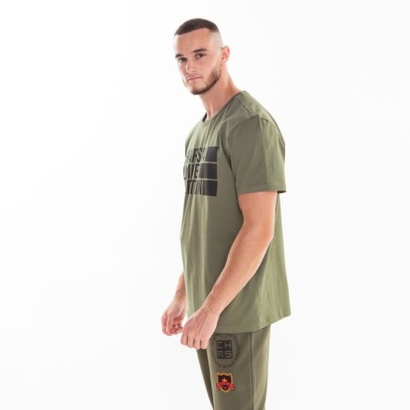 T -shirt, khaki color, size 52 (2xl)-2