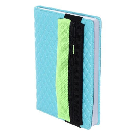 Penal soft, 1 compartment, 60 x 195 mm, flat, PMP 03-73 with a notebook for a notebook, bright salute 57435-5