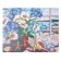 Diamond mosaic with a complete filling on the subframe "Flowers at the window", 40 × 50 cm