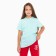 Pants for the girl, dark red color, height 140