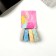 Hair gum "Tender" (set 4 pcs) peas of pastel, 4 cm, mix