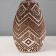 Savva table lamp E14 40W brown 20x20x32cm