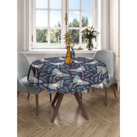 The tablecloth “Moths in the night”, round, Saten, d = 150 cm-2