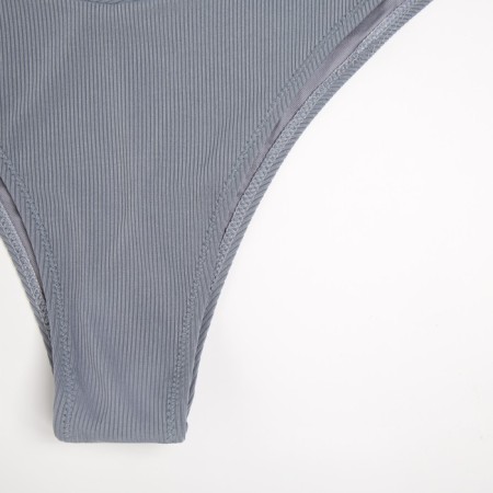 Female women's swimming trunks are high, gray color, size 46-6