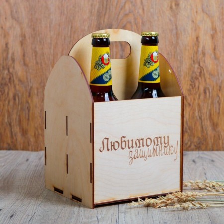 Box for beer "Favorite Defender"
