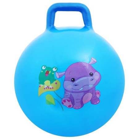 Ballion-jump with a handle Zabiaka, D = 45 cm, 350 g, Mix color-14
