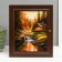 Key "House at the river" 26x31 cm nut