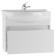 Tumba Iceberg Classic under the Amur 60 sink, suspended, with one box