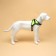 Cloll improved K7 soft reflective, size L, OG 64-86 cm, weight 18-27.5 kg, green