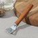 Skiller holder, with a wooden handle from Buk, 23 cm