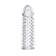 Toyfa penis nozzle, transparent color, 12.5 cm