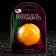 Decor for the Aquarium Coral Faviidae, 5 x 2.5 cm, silicone, orange