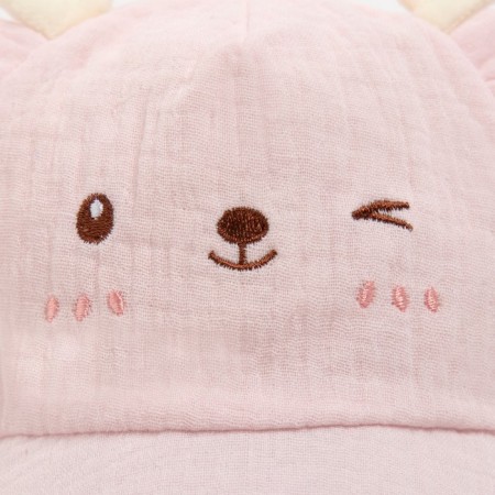 Children's cap minku, size 40-42, pink color-3