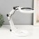 Lupa-lupa x2.3 x6 for LEDX18 creativity from 3AAA USB lenses d = 2.1 and 10 cm