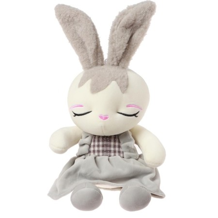 Soft toy "Bunny in a dress", color mix-5