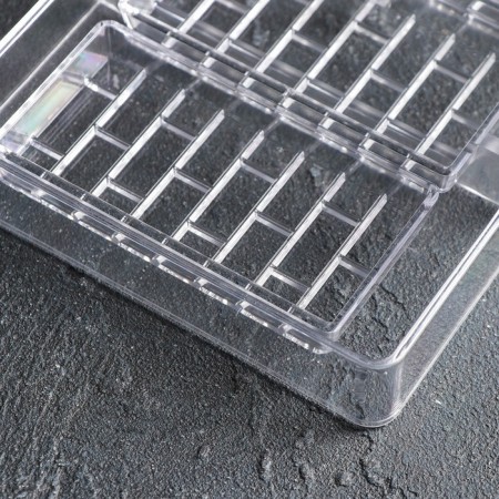 Form for chocolate and sweets "BRICS", 4 cells, 20 × 12 × 2.5 cm, cell 8.5 × 4.2 × 1 cm-2