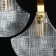 Contec chandelier, size 86x50x86 cm, 540W 9xe14 IP 20