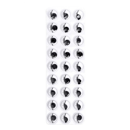 Elevaric eyes, set 27 pcs., Size 1 pc. - 1.2 cm