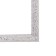 Frame for paintings (mirrors) 50 x 70 x 4 cm, tree "Versailles", white-silver