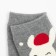 Women's socks with terry inside "Bunnies on skates", size 23-25