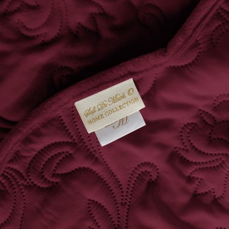 A set with a cover of "Amara", size 240x260 cm, 50x70 cm - 2 pcs, color Bordeaux-5