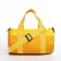 Youth bag with zipper, yellow color