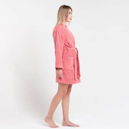 Terry robe saving and I, wives. Rr. 40-42 cent. dusty pink, 100% HL, 320 g/m2-10
