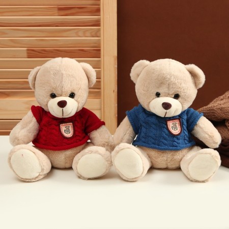 Soft toy "Bear" in a sweater, 25 cm, color mix-4