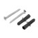 Tundra dowel-gvo, spacer, type S, polypropylene, without cuff, 10x50 mm, 4 pcs