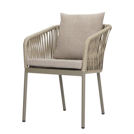 Monyx chair, 570 × 580 × 770 mm, gray-beige color-3