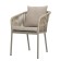 Monyx chair, 570 × 580 × 770 mm, gray-beige color