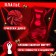 Carnival set "Evil Chertic": dress, gloves, rim, river 42-44, red