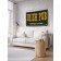 Decorative panel with photo printing "Sign of the pub", horizontal, size 150x200 cm