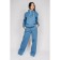 Female trousers, size 52, Denim color