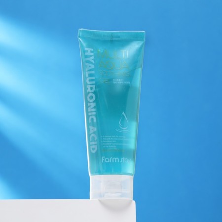 Farmstay face gel, soothing, with hyaluronic acid, 200 ml