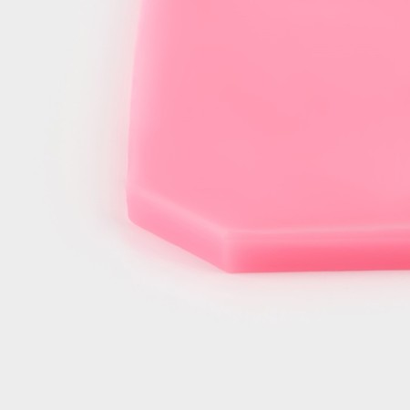 Mold "Snowflakes", silicone, 17.5 × 6.8 × 0.5 cm, pink color-4