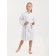 Waffle children's robe "kimono", size 38, white color