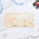 Money envelope "Happy Wedding Day!" White flowers, 16.5 x 8 cm