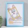 Photo frame plastic 21x30 cm 4 episode, blue