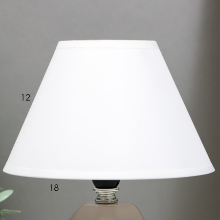 Hell lamp "Jacqueline" E14 40W white 18x18x24 cm Risalux-3