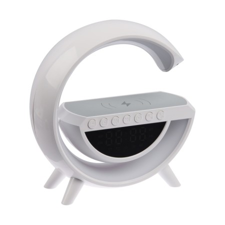 Portable colon- nightlight BT3401, 5 W column, 15 W charging, 1200 mAh, backlight, white-1